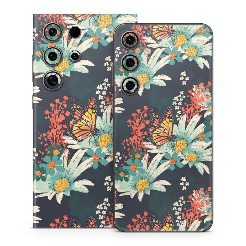 SGS24-MONARCHG Samsung Galaxy S24 Skin - Monarch Grove -  Decal Girl