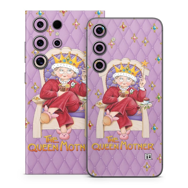 SGS24-QMOTHER Samsung Galaxy S24 Skin - Queen Mother -  Decal Girl