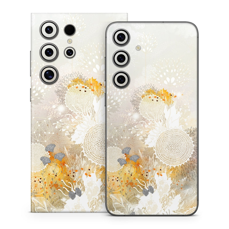 SGS24-WVEL Samsung Galaxy S24 Skin - White Velvet -  Decal Girl