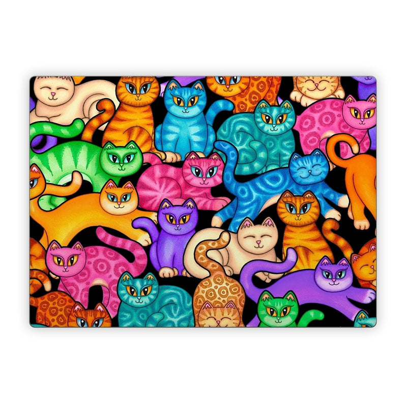 MSSL-CLRKIT Microsoft Surface Laptop Skin - Colorful Kittens -  Decal Girl