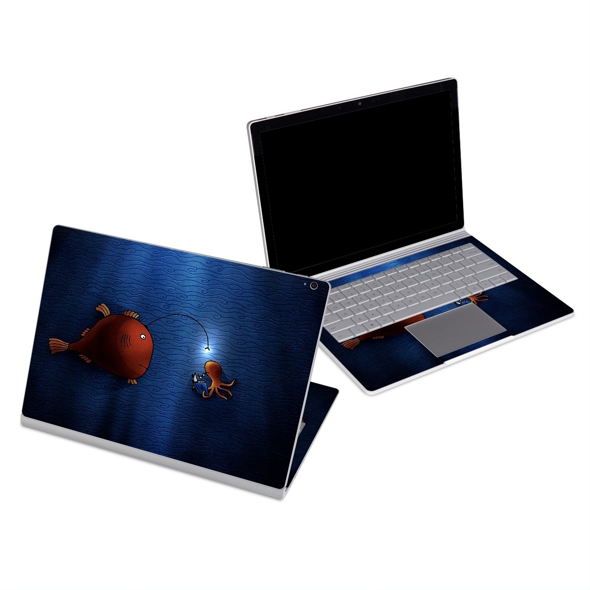 MSSB-ANGLERFISH Microsoft Surface Book Skin - Angler Fish -  Decal Girl