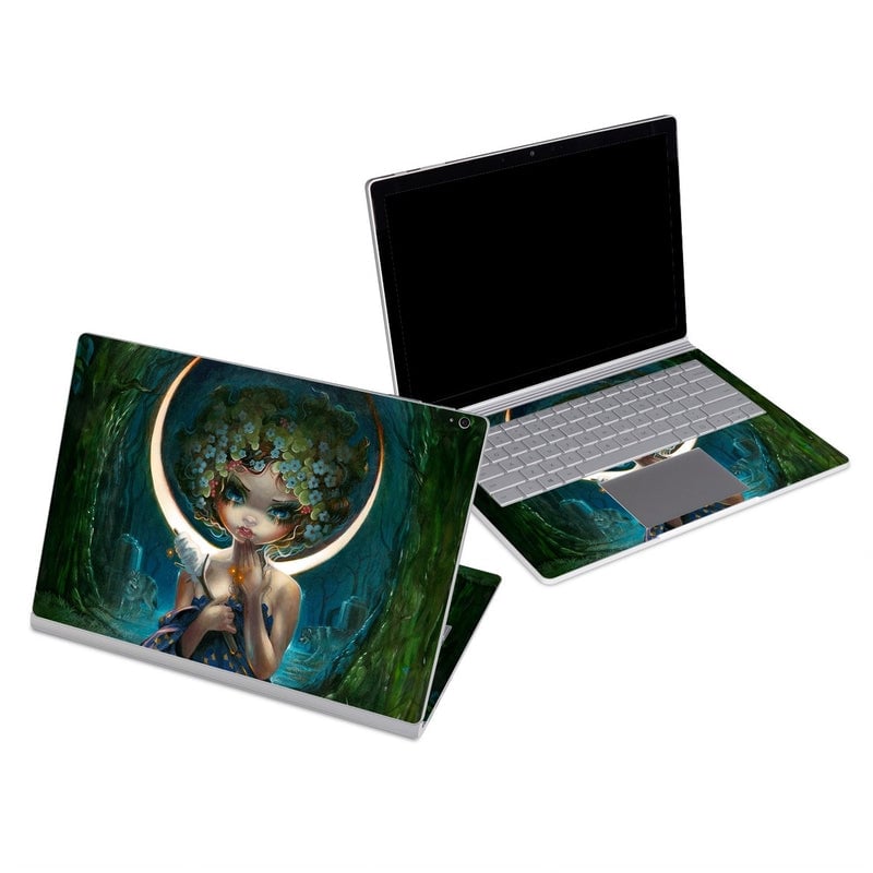 MSSB-THEMOON Microsoft Surface Book Skin - The Moon -  Decal Girl