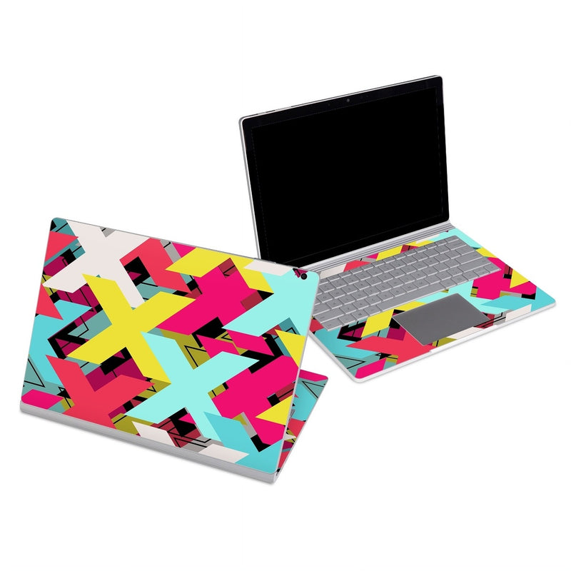 MSSB-BASELINES Microsoft Surface Book Skin - Baseline Shift -  Decal Girl