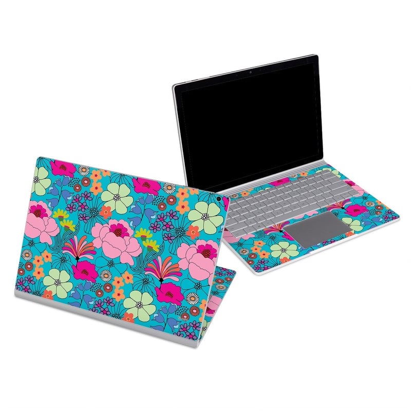 MSSB-ENGARDN Microsoft Surface Book Skin - English Garden -  Decal Girl