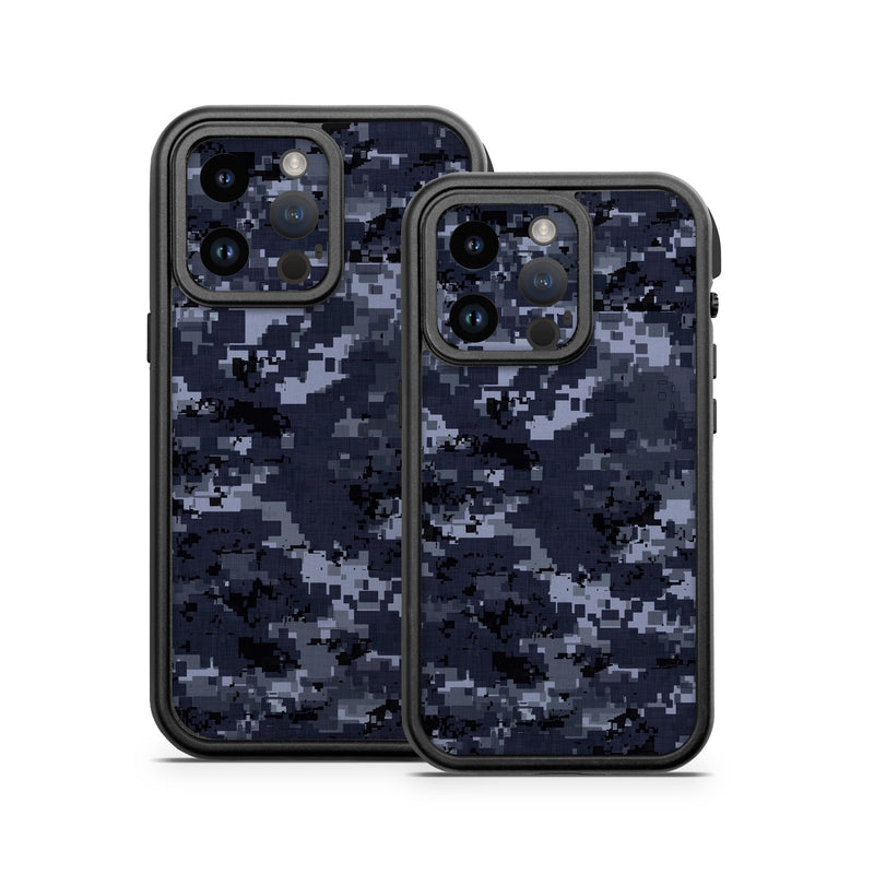 OFAIP14-DIGINCAMO Otterbox Fre iPhone 14 Case Skin - Digital Navy Camo -  Decal Girl