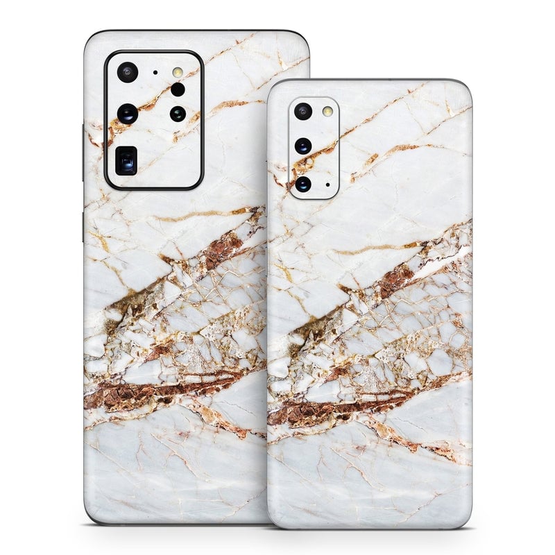 SGS20-HZLMRB Samsung Galaxy S20 Skin - Hazel Marble -  Decal Girl