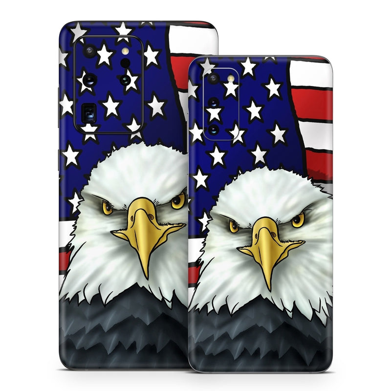 SGS20-AMERICANEAGLE Samsung Galaxy S20 Skin - American Eagle -  Decal Girl