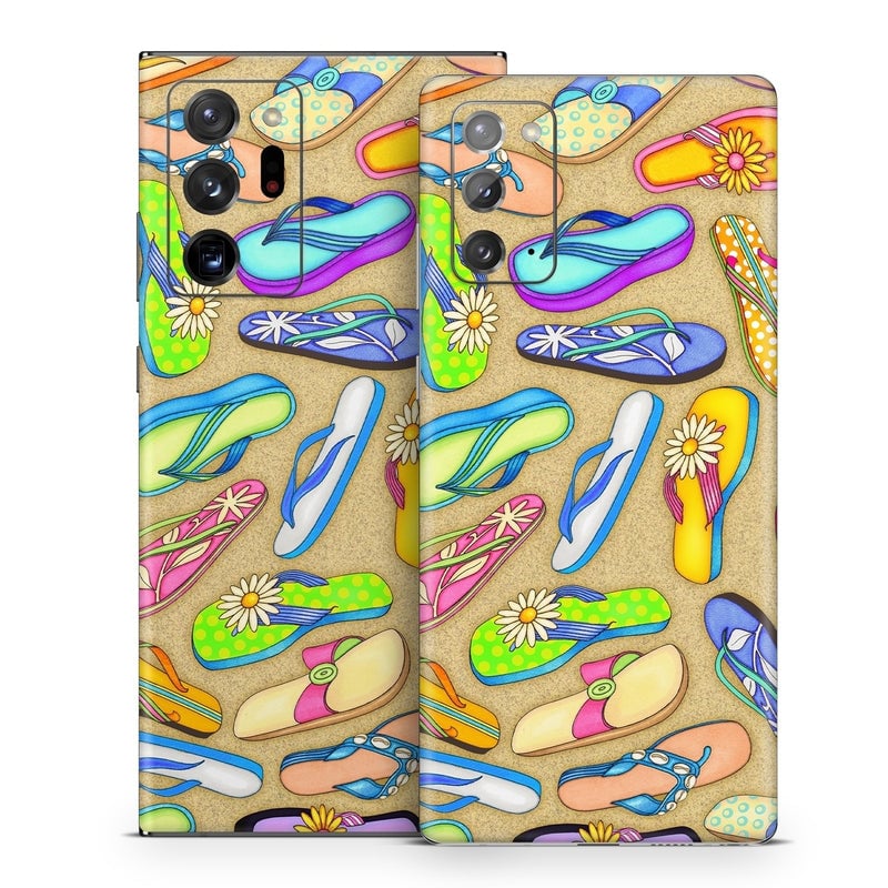 SGN20-FLIPFLOP Samsung Galaxy Note 20 Skin - Flip Flops -  Decal Girl