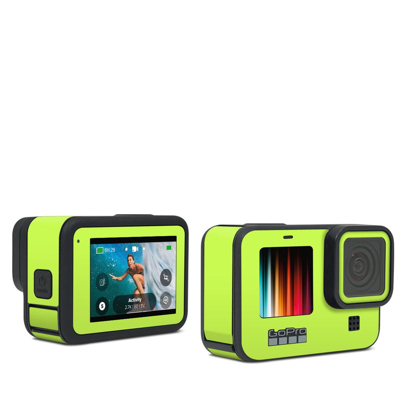 GPHB-SS-LIM GoPro Hero Black Skin - Solid State Lime -  Decal Girl