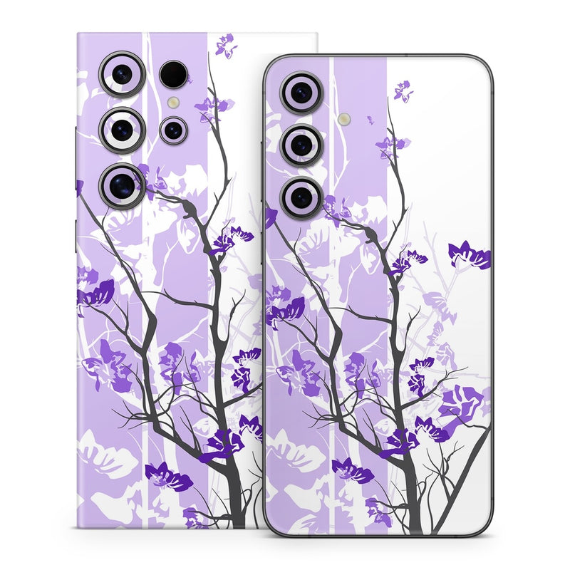 SGS24-TRANQUILITY-PRP Samsung Galaxy S24 Skin - Violet Tranquility -  Decal Girl