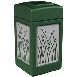 42 gal Reeds Stainless Steel Panel, Green