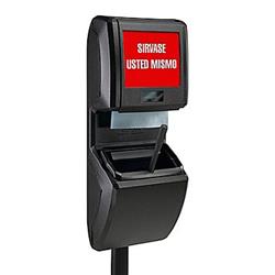 Vue-T-Full Windshield Service Center Spanish Graphic, Black
