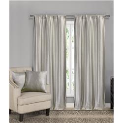 Picture of Home Maison ERRTP-12-14800 Window Curtain Panels & Throw Pillows&#44; Solid Textured - Taupe&#44; 4 Piece