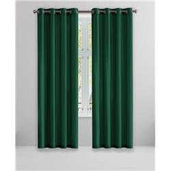 Picture of Blackout 365 IRQPI-12-17039 84 in. Irena Grommet Panel Window Curtain Panel Set&#44; Pine - Pack of 2