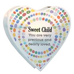 MCHLH02 Glass Wall Tealight Sweet Child Precious