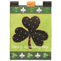 M011787 Flag St Patricks Shamrock 13x18