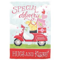 M070195 Flag Special Delivery Hugs 30x44