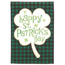 M070197 Flag Happy St Patricks Shamrock 30x44