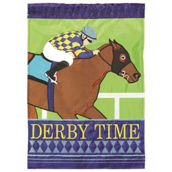 M001749 Flag Derby Silks Polyester 29x42