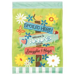 M001760 Flag Welcome To Nanas House 29x42