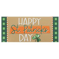 DM011729 Doormat Insert Happy St Patricks Day