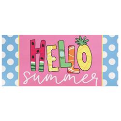 DM011770 Doormat Insert Hello Summer