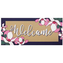 DM011771 Doormat Insert Welcome Magnolia