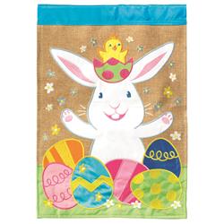 M001733 Flag Bunny Polyester 29x42