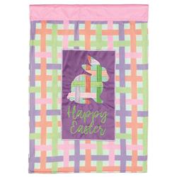 M011732 Flag Happy Easter Polyester 13x18