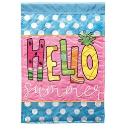 M001770 Flag Pineapple Hello Summer 29x42