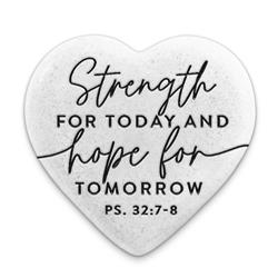 40754 Scripture Stone Hope Heart Strength