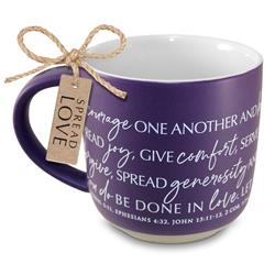 Picture of Dicksons 18526 Ceramic Mug Done In Love Spread Love