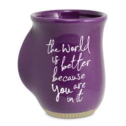 Picture of Dicksons 18380 Handwarmer Mug The World Is Better
