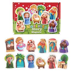 Picture of Dicksons CHMA-921 Magnet Nativity Vinyl 12 Pieces
