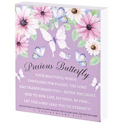 TPLK810-94 Plaque Precious Butterfly 8x10