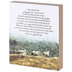 TPLK810-95 Plaque Psalm 23 8x10