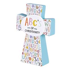 TTCR-358 Tabletop Cross ABC Of Christianity
