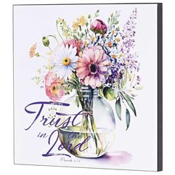PLK1212-951 Wall Plaque Trust In The Lord