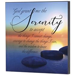 PLK1212-956 Wall Plaque Serenity Prayer