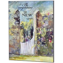 PLK1620944 Wall Plaque Garden Door
