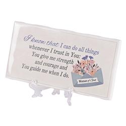 TILE-5MIV Tabletop Tile Woman Of God Envelope 6x3