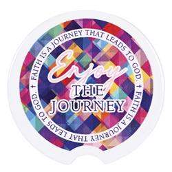 CC-36 Car Coasters Faith Is A Journey 2 Pk