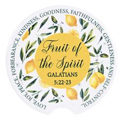 CC-38 Car Coasters Fruit Of The Spirit 2 Pk