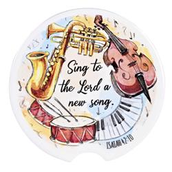 CC-39 Car Coasters Sing To The Lord 2 Pk