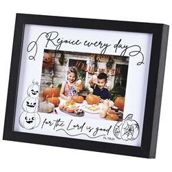 FRMWDBL-108-102 Photo Frame Rejoice Ps.118:24 10x8