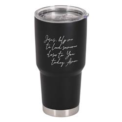 Picture of Dicksons SSTUM30B-23 Tumbler Lord Help Me Lead Someone 30 oz