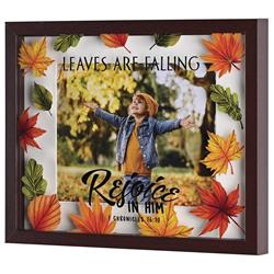 FRMWDWAL-1411-30 Wall Photo Frame Leaves Are Falling