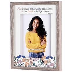FRMWDWG-1114-89 Wall Photo Frame She Is Clothed