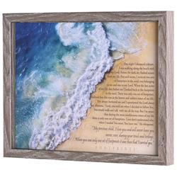 FRMWDWG-1411-76 Framed Wall Art Footprints 14x11