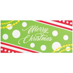 DM011867 10 x 22 in. Insert Merry Christmas Doormat